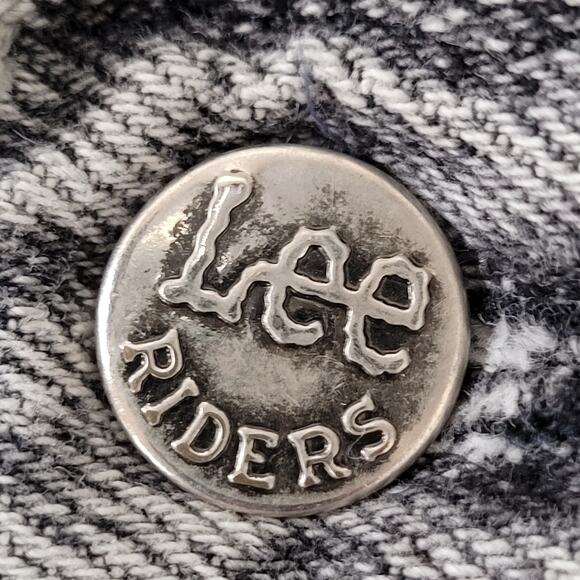 Vintage 80s LEE Riders Straight Jeans 35x30 Union-Made USA - Picture 4 of 16